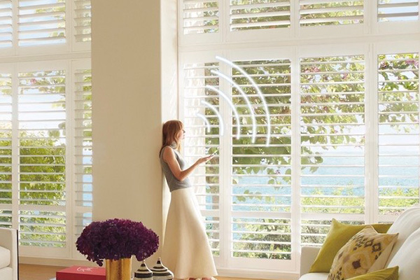 Hunter Douglas - PALM BEACH – CONTROL YOUR SHUTTERS WITH YOUR VOICE